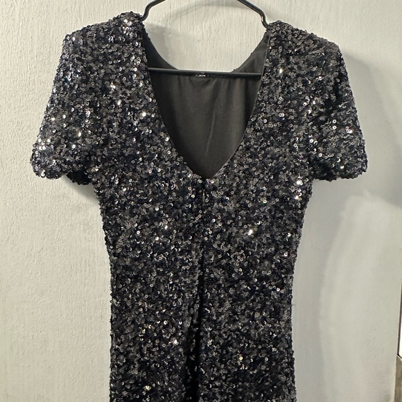 Dress the population sequin black dress. Medium - Picture 11 of 11